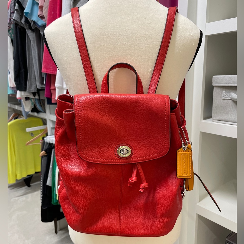 Coach drawstring backpack No. D1373-F24385